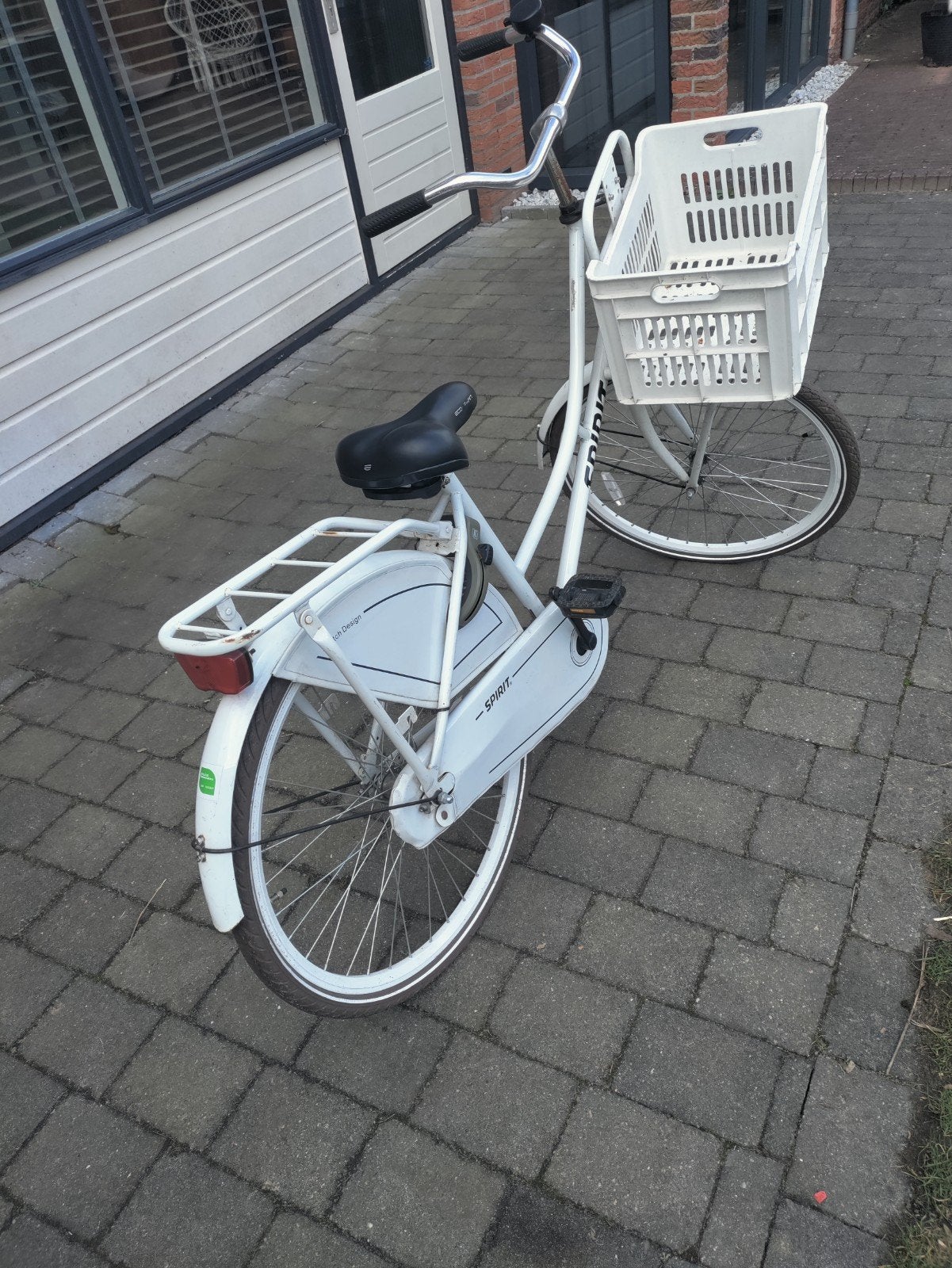 Meisjesfiets 24 inch met mandje - Gebruikt, Ophalen, Gebruikt, 24 inch, Spirit