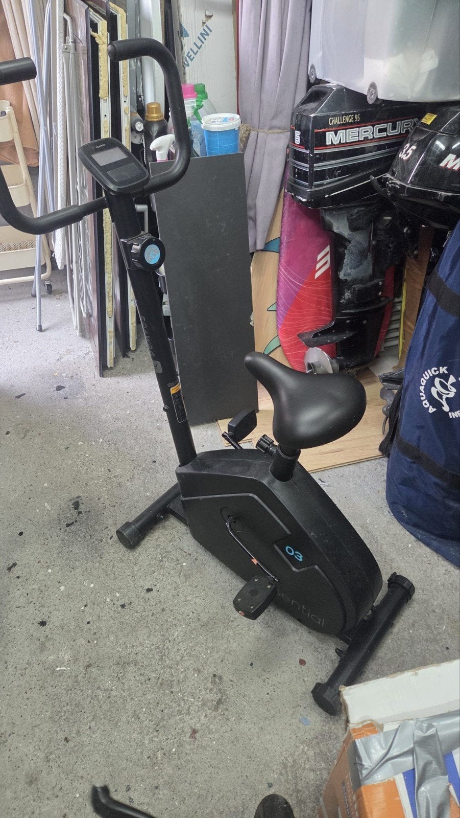 Domyos Essential 03 Hometrainer - Gebruikt, Ophalen, Gebruikt, Metaal, Benen
