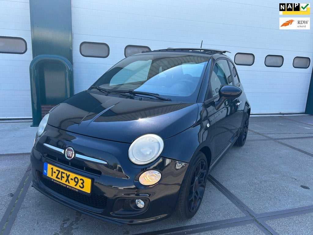 Fiat 500 C 0.9 TwinAir Turbo Easy Origin. 136.000Km !, Auto's, Fiat, Voorwielaandrijving, Gebruikt, Cabriolet, Leder en Stof