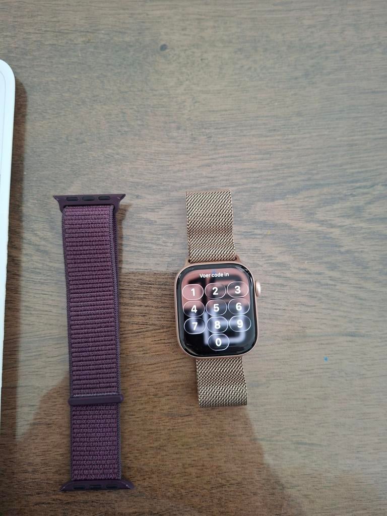 Apple Watch Series 10 (42mm) en AirPods 4, Sieraden, Tassen en Uiterlijk, Smartwatches, GPS, IOS, Ophalen of Verzenden, Zo goed als nieuw