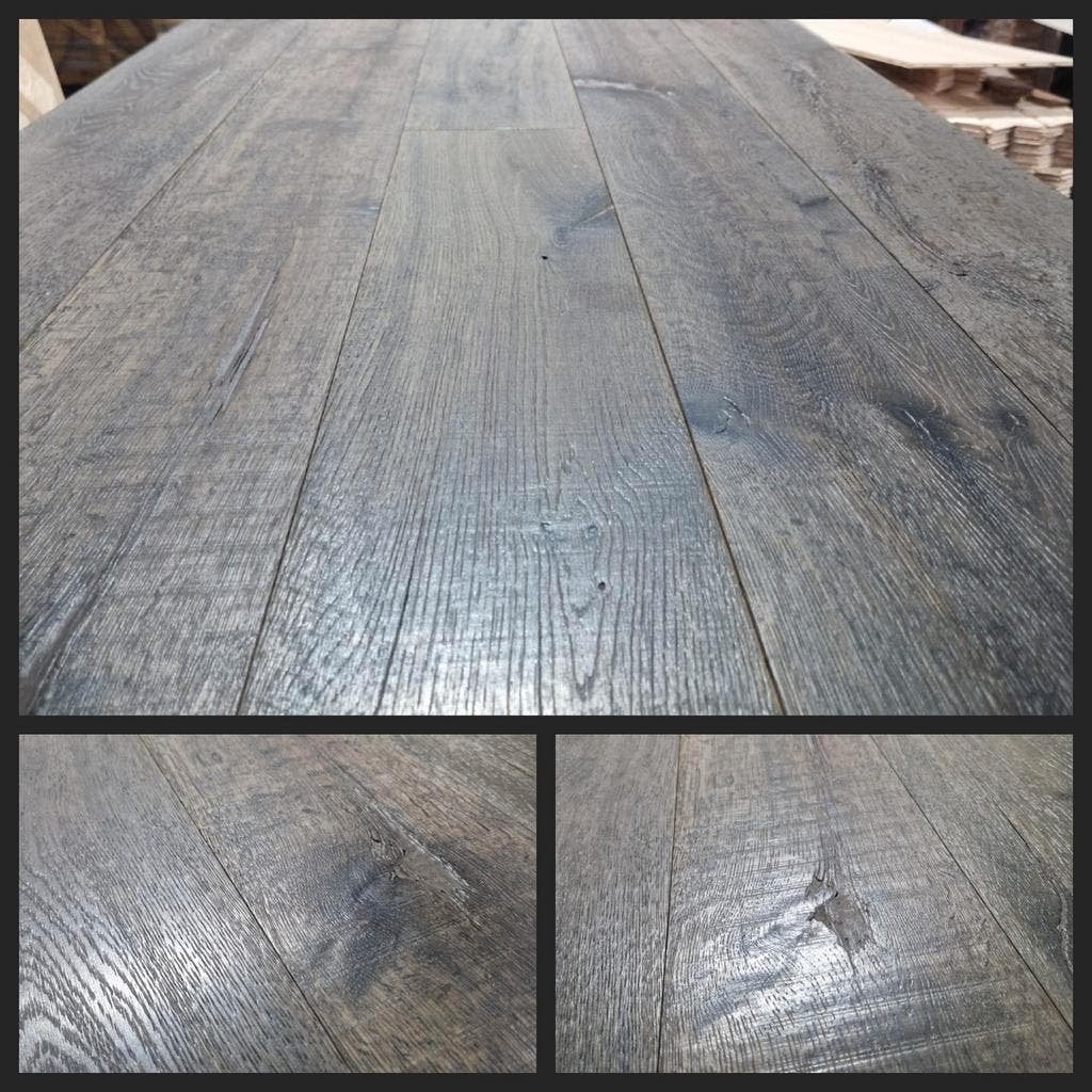 EIKEN XXL VLOER GEROOKT GEBORSTELD GEOLIED HOUTEN VLOEREN!, Ophalen of Verzenden, Nieuw, 75 m² of meer, Parket