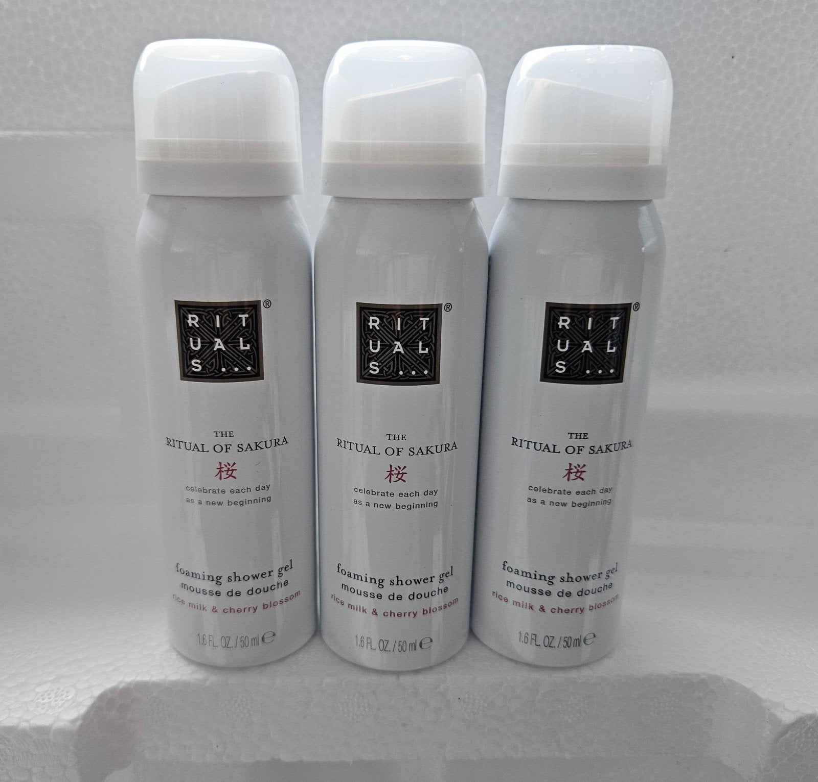 Rituals Sakura foaming shower gel 50ml, Ophalen of Verzenden, Nieuw, Bad & Douche