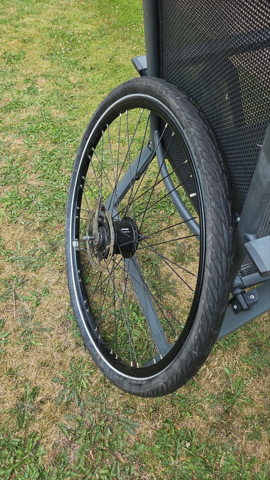 Shimano Inter-8 SG-C6001-8CD Wiel met Schijfrem, Gebruikt, Elektrische fiets, Aluminium, Shimano