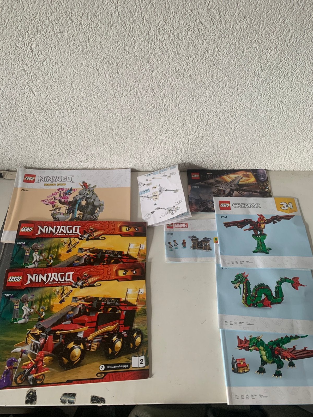 Lego Ninjago, marvel en draken, Inclusief minifiguren, Lego, Ophalen of Verzenden, Zo goed als nieuw