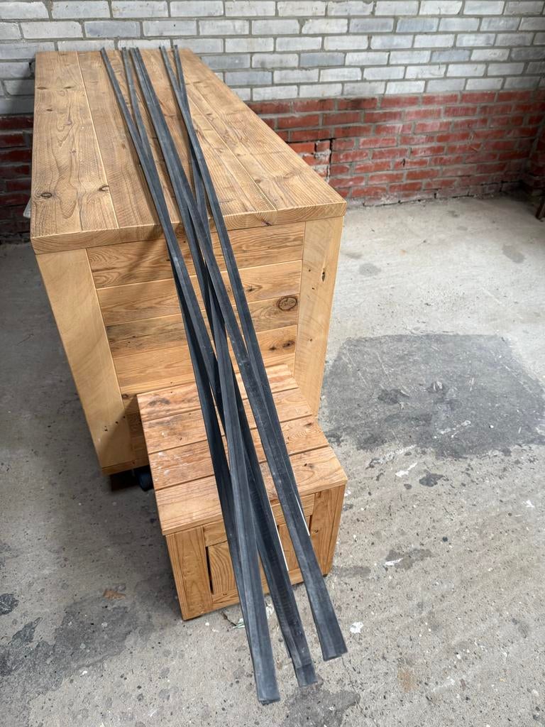 Tochtprofiel Sencys Aluminium+TPE 6 x 2.30 meter, Doe-het-zelf en Verbouw, Isolatie en Afdichting, Zo goed als nieuw, Overige materialen