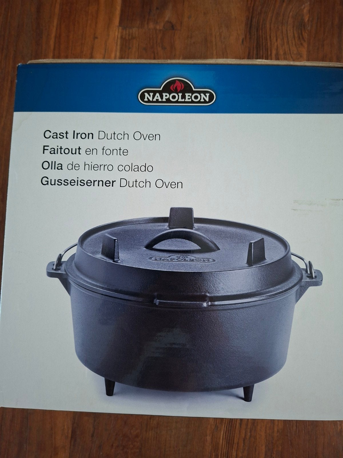 Nieuwe Napoleon Cast Iron Dutch Oven, Ophalen of Verzenden, Nieuw, Gietijzer