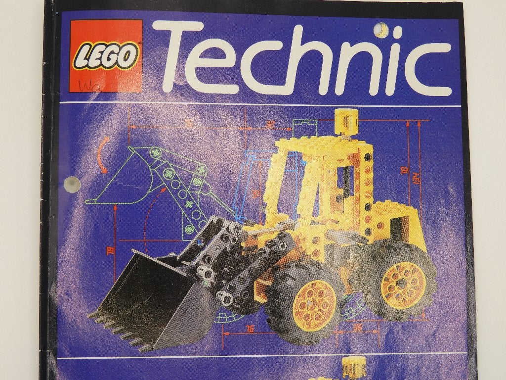 Lego 8828 Vintage Front End Loader, Gebruikt, Lego, Compleet, Ophalen of Verzenden