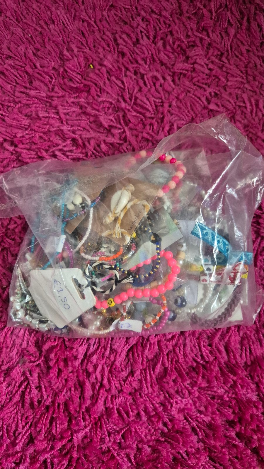 Partij armbanden, Overige materialen, Overige kleuren, Verzenden, Zo goed als nieuw
