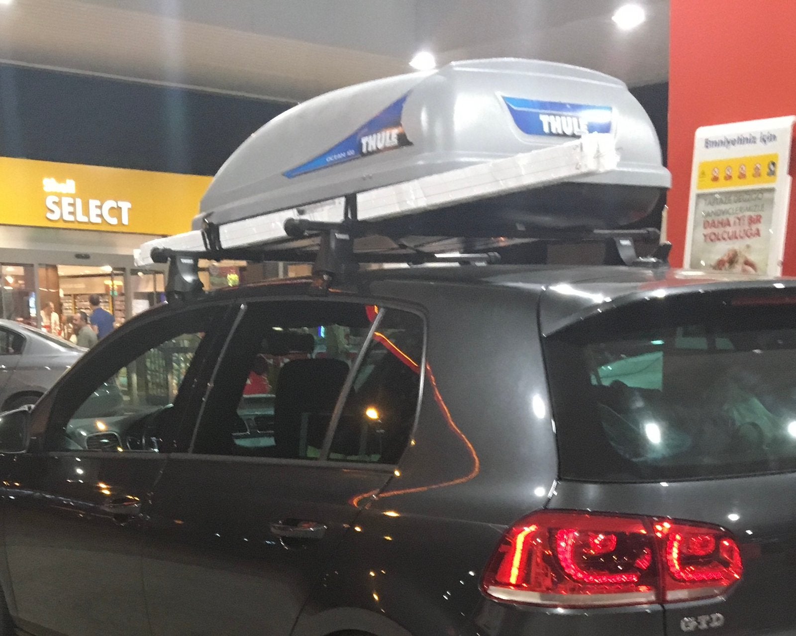 THULE DAKKOFFER OCEAN 100, Auto diversen, Dakkoffers, Ophalen, Gebruikt