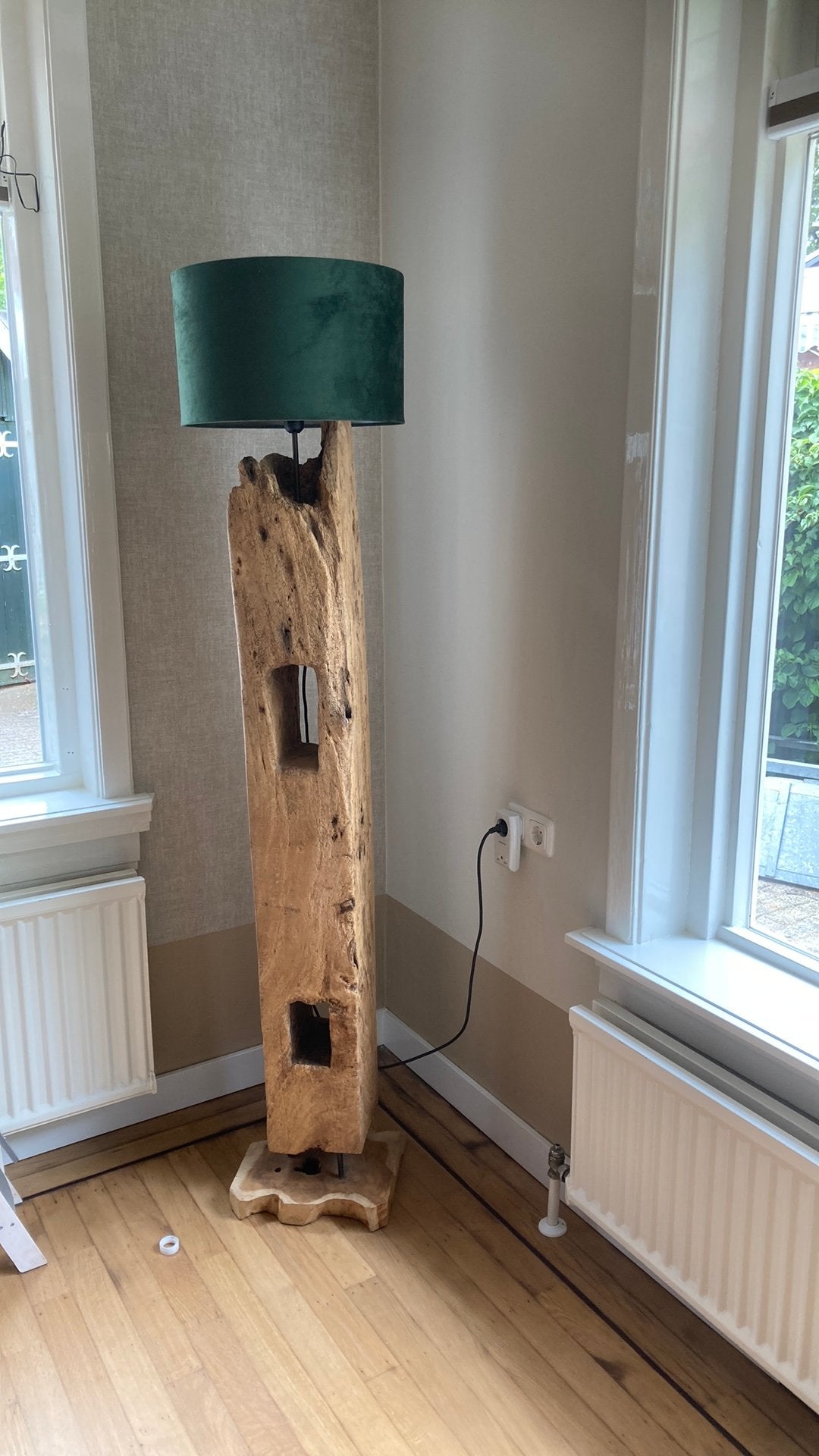 Robuuste vloerlamp, Ophalen, Zo goed als nieuw, 150 tot 200 cm