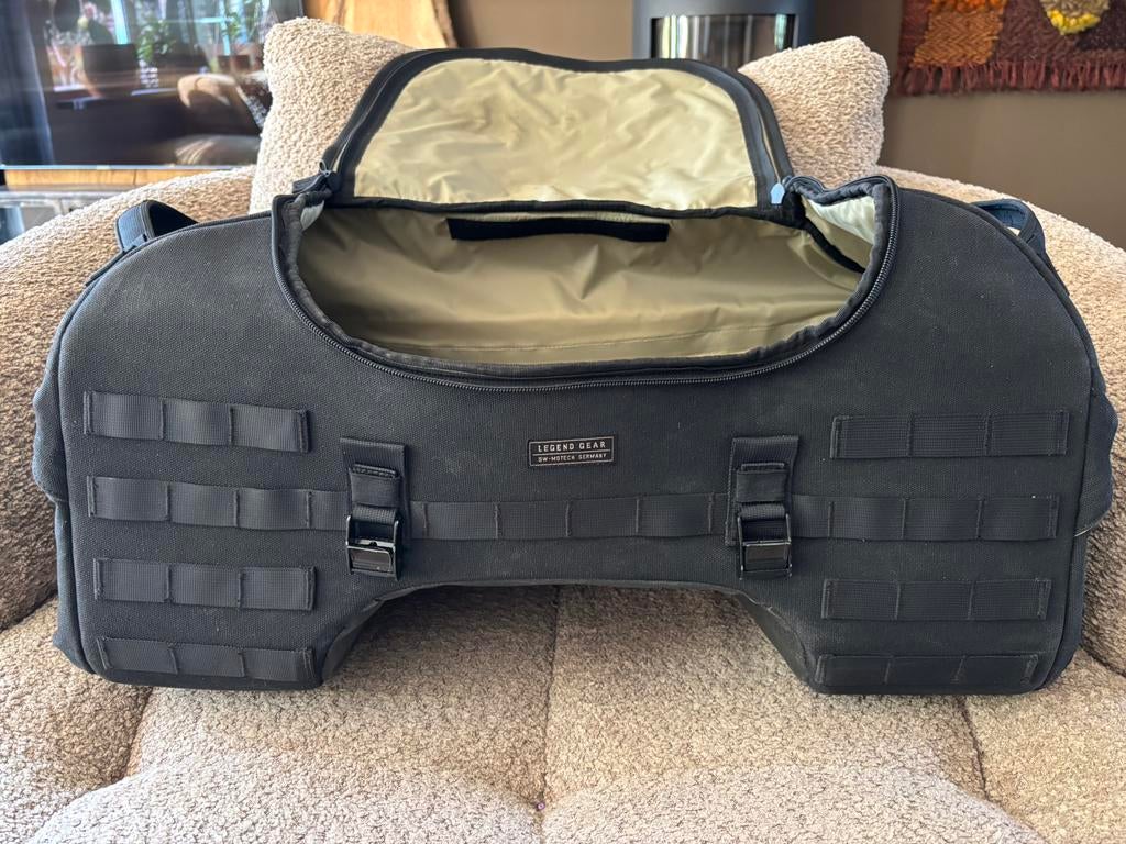 Zwarte Sw mototech legend gear ( motortas ), Ophalen of Verzenden, Zo goed als nieuw
