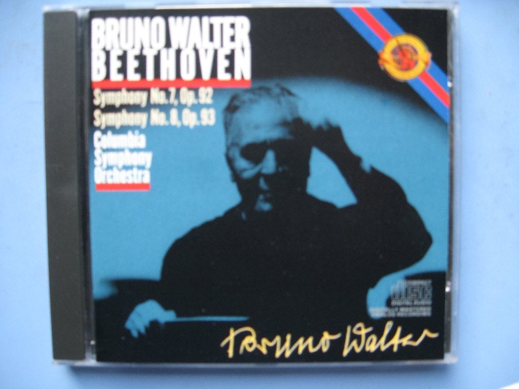 Beethoven, symphoniën 7 & 8, Walter, Cd's en Dvd's, Ophalen of Verzenden, Romantiek, Gebruikt, Orkest of Ballet