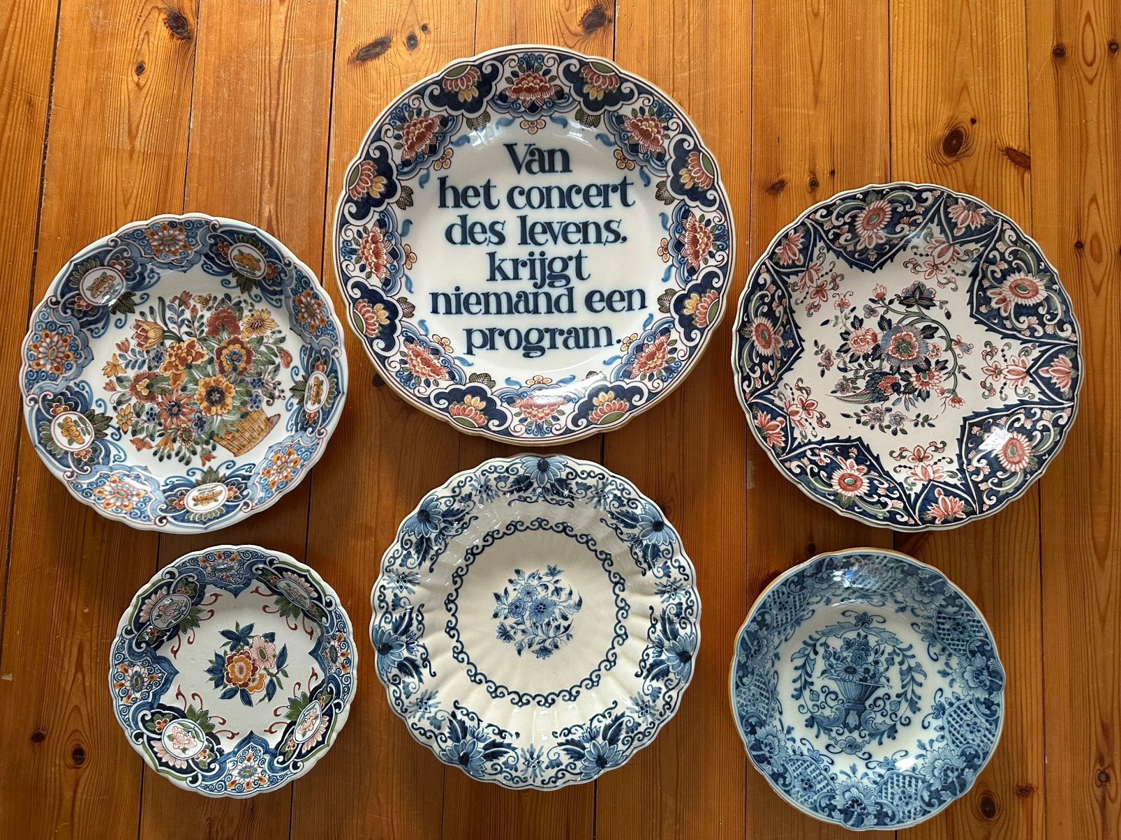 Makkumer sierborden, Antiek en Kunst, Ophalen
