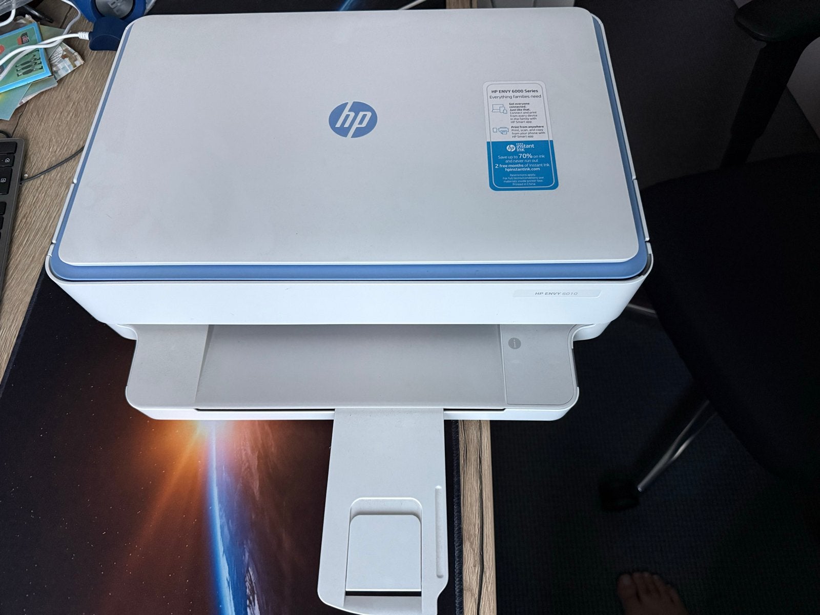 HP ENVY 6010 All-in-One Printer - Zo goed als nieuw, Computers en Software, Inkjetprinter, All-in-one, Kleur printen, Ophalen of Verzenden