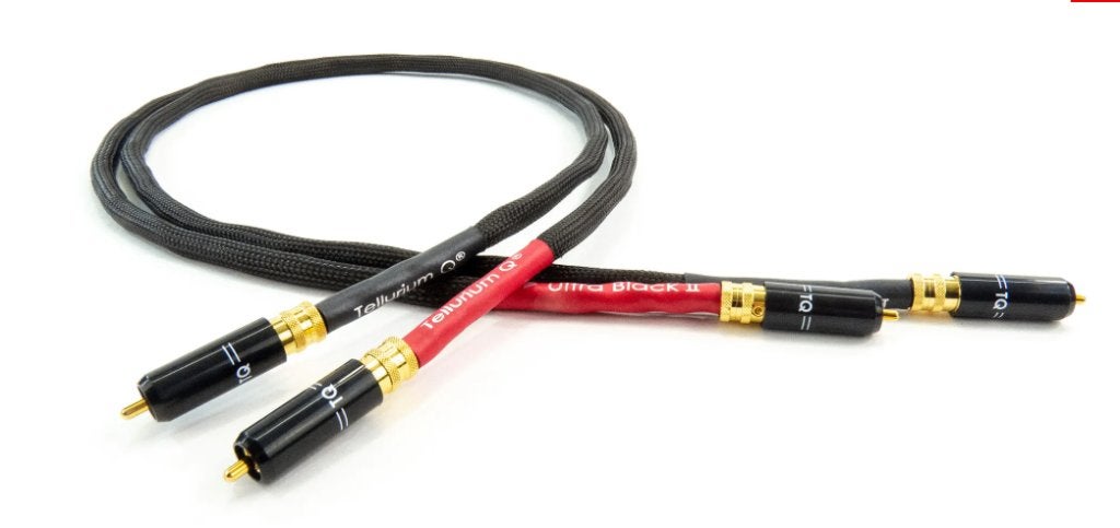 Tellurium Q Ultra Black II RCA, Ophalen of Verzenden, Nieuw, Minder dan 2 meter, Interlink-kabel