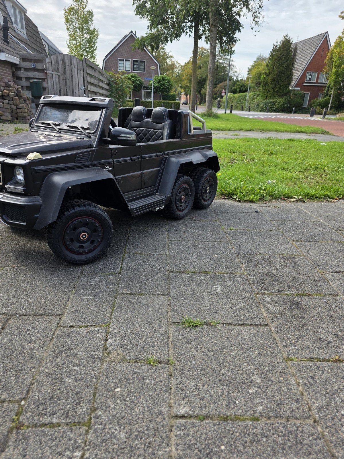 mercedes 6x6 kids4car, Ophalen, Gebruikt, Afstandsbediening