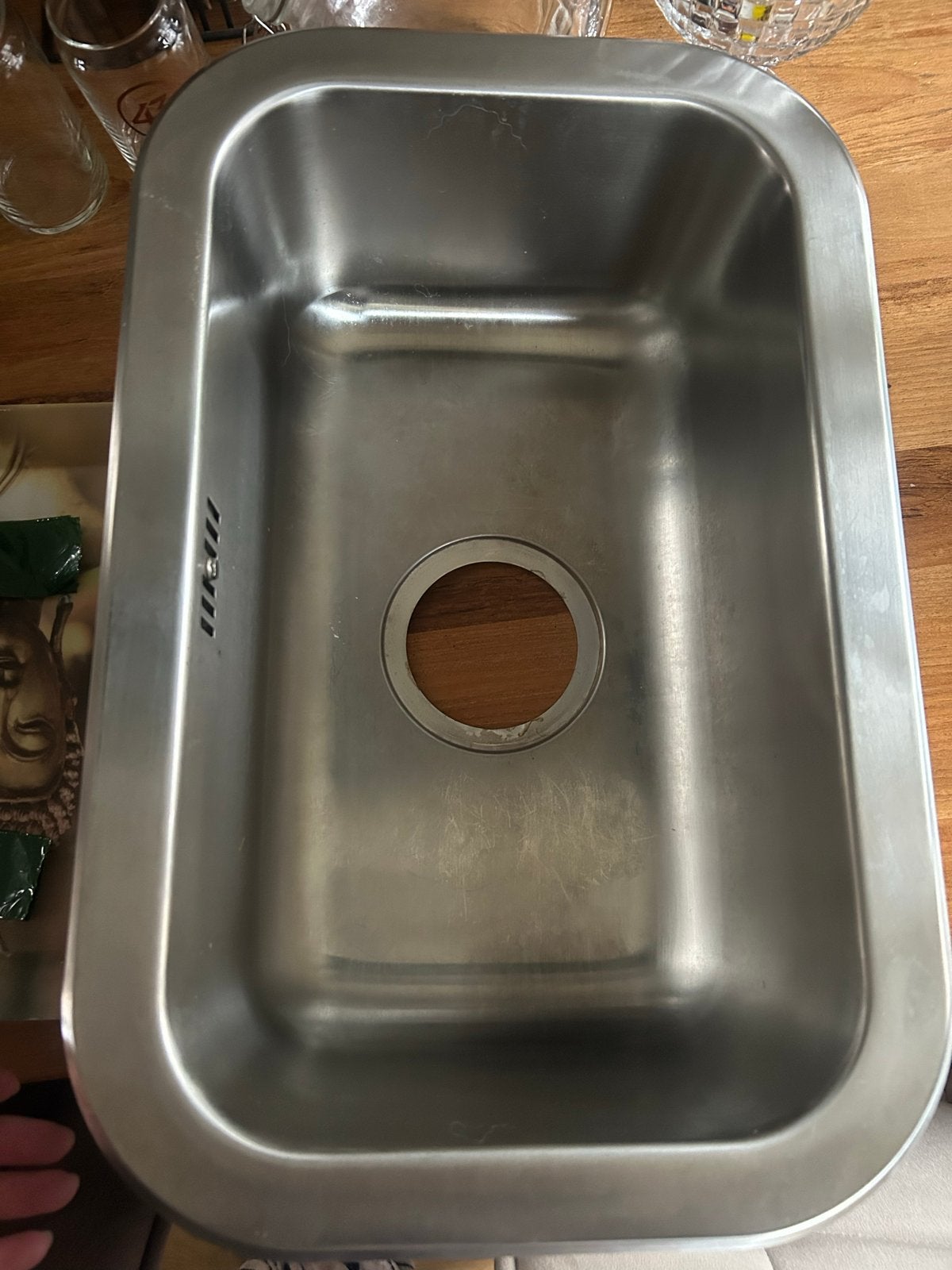 IKEA Boholmen Spoelbak - Zo goed als nieuw, Ophalen, Overige typen, IKEA, Zilver