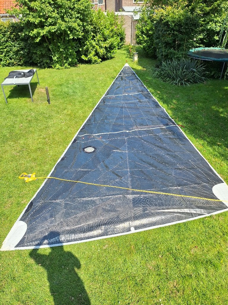high aspect fok, Ophalen, 6 meter of meer, 15 tot 30 m², Zo goed als nieuw