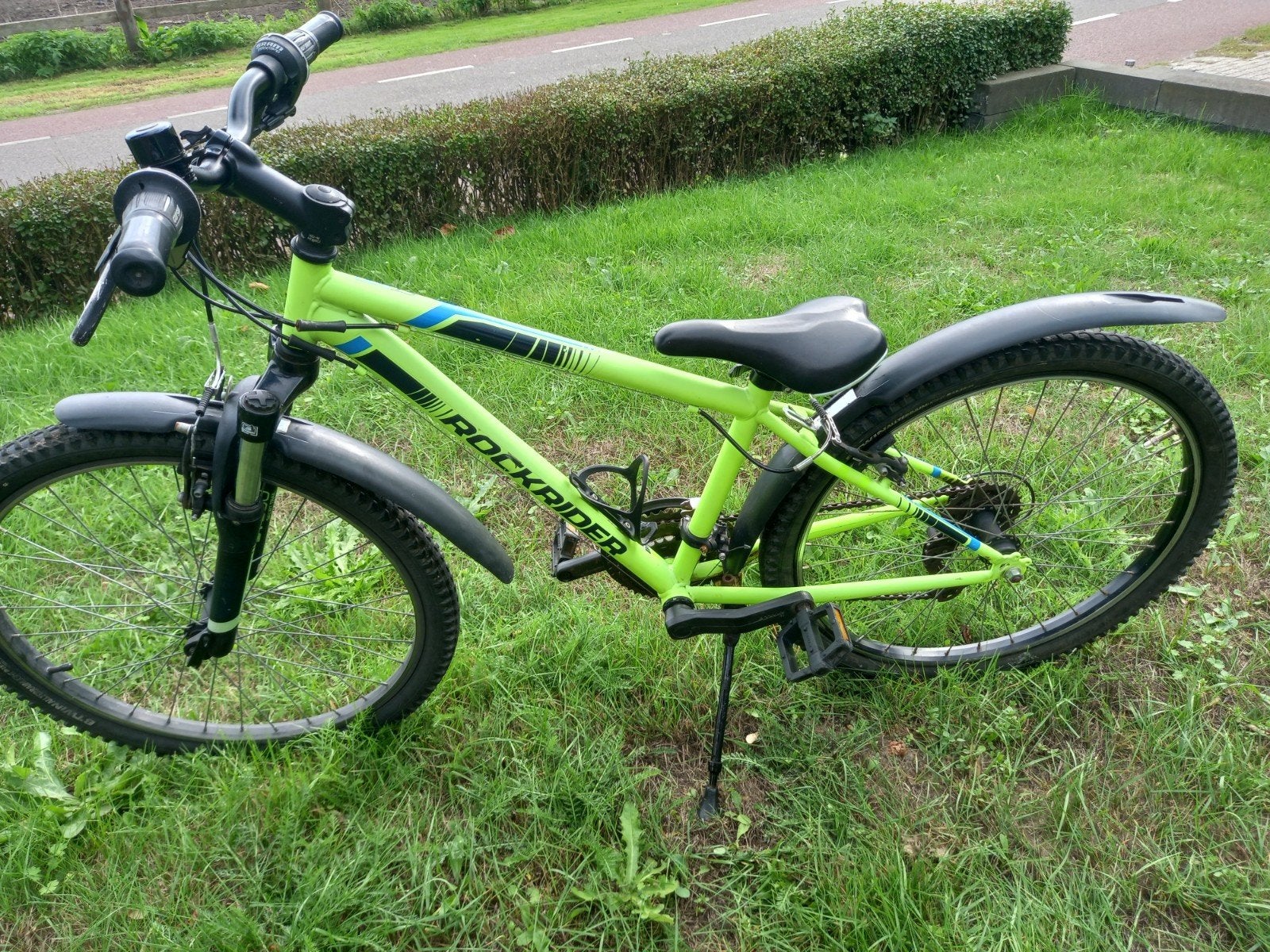 Jongens fiets, Ophalen, Velgrem, Versnellingen, Rockrider ST500