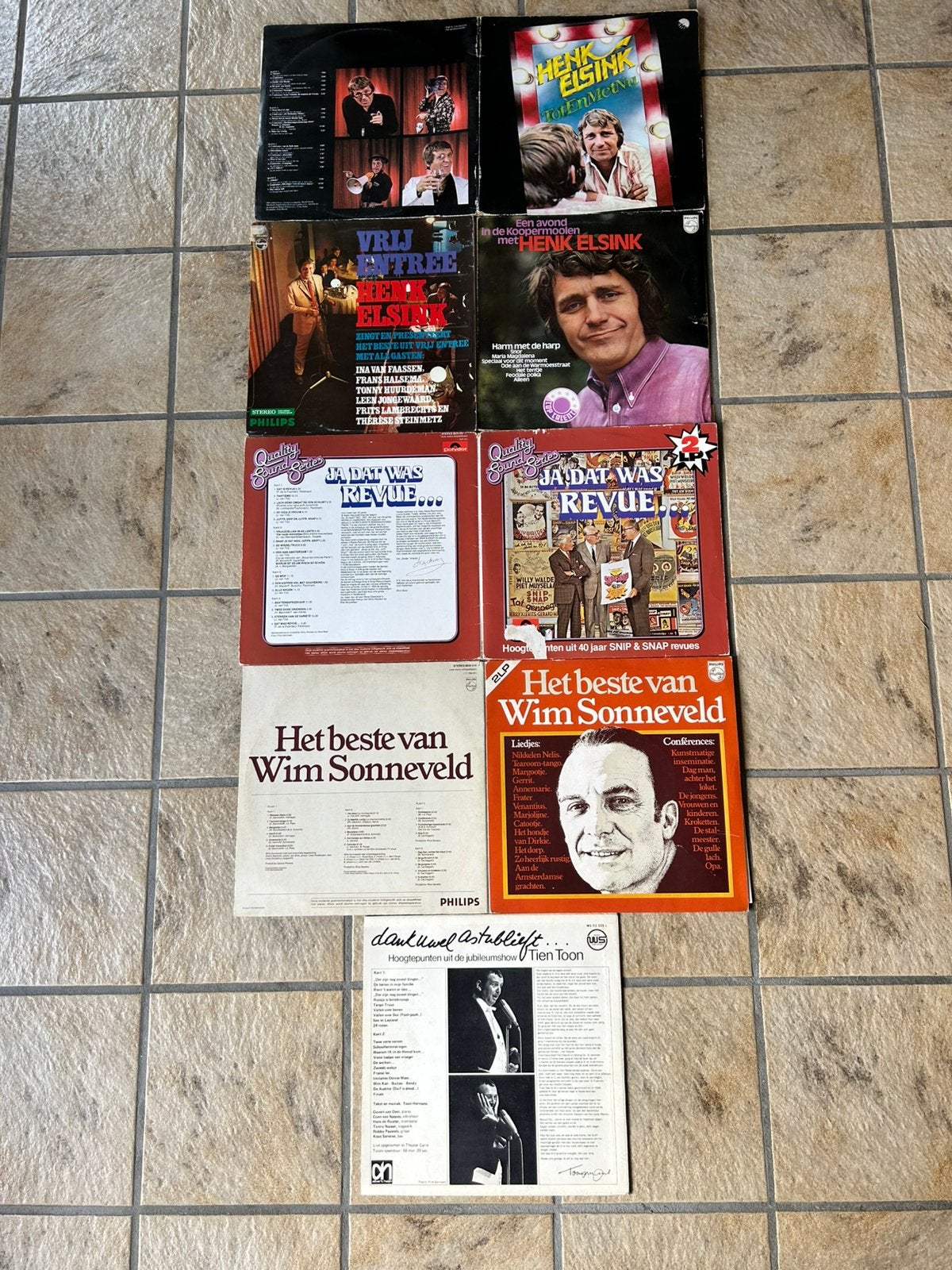 DIVERSE LP’S VAN NEDERLANDSE CABARETIERS, Cd's en Dvd's, Vinyl | Nederlandstalig, LP, Ophalen of Verzenden, Zo goed als nieuw