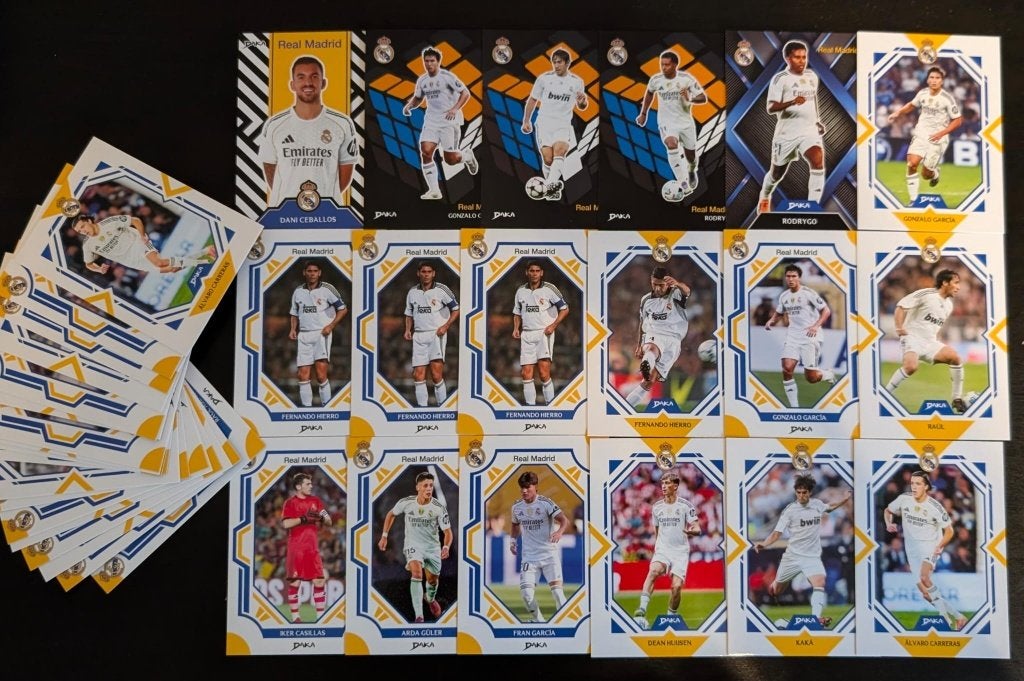 DAKA Top Audience 2025/2026 - 36x Real Madrid, Ophalen of Verzenden, Nieuw, Meerdere plaatjes