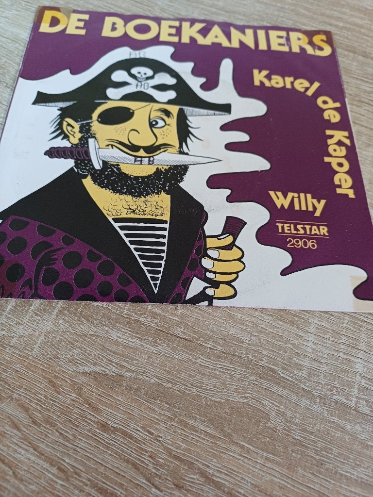 127 Single De Boekaniers – Karel de kapper – TS 2906 TF, Gebruikt, 7 inch, Ophalen of Verzenden, Overige typen