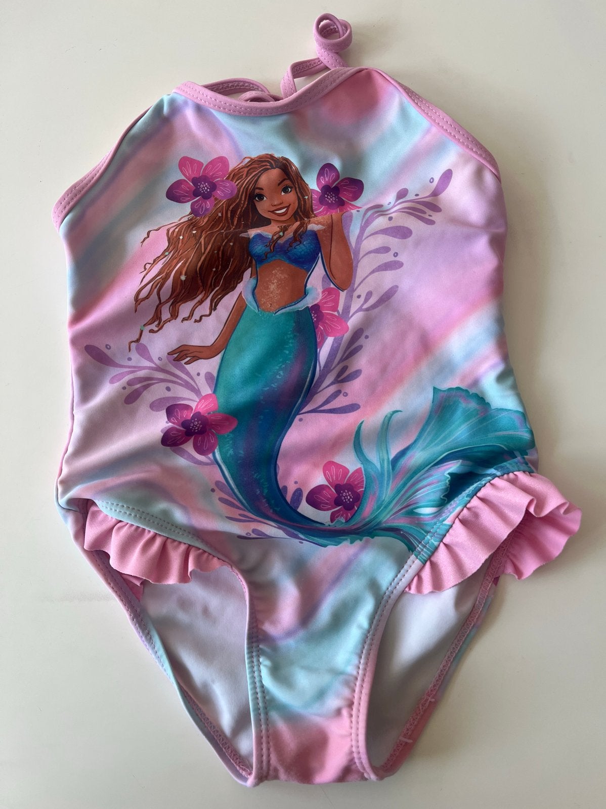 Disney Zeemeermin Badpak Maat 110/116, Meisje, Badpak, Ophalen of Verzenden, Zo goed als nieuw