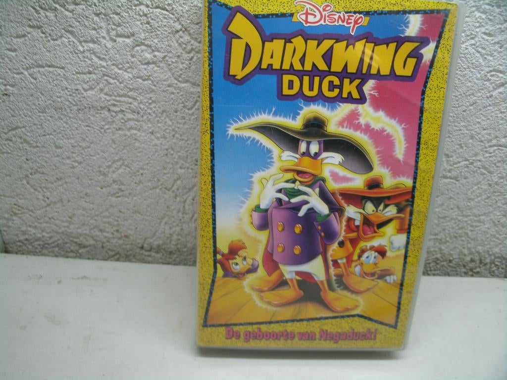 vhs 113a darkwing duck de geboorte van negaduck, Alle leeftijden, Ophalen of Verzenden, Zo goed als nieuw