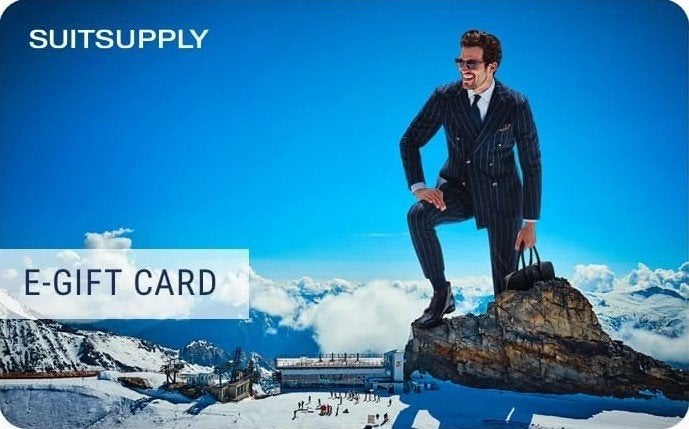 suitsupply giftcard 160 euro, Tickets en Kaartjes, Kortingen en Cadeaubonnen, Eén persoon, Cadeaubon, Warenhuis- of Winkelbon