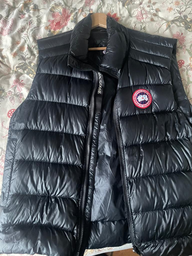 Canada goose bodywarmer, Kleding | Heren, Bodywarmers, Ophalen of Verzenden, Zo goed als nieuw, Maat 56/58 (XL), Zwart