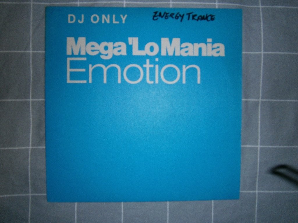 Mega 'Lo Mania ‎– Emotion. Gang Go Music. 2002 Energy Trance, Gebruikt, Trance, 12 inch, Overige typen