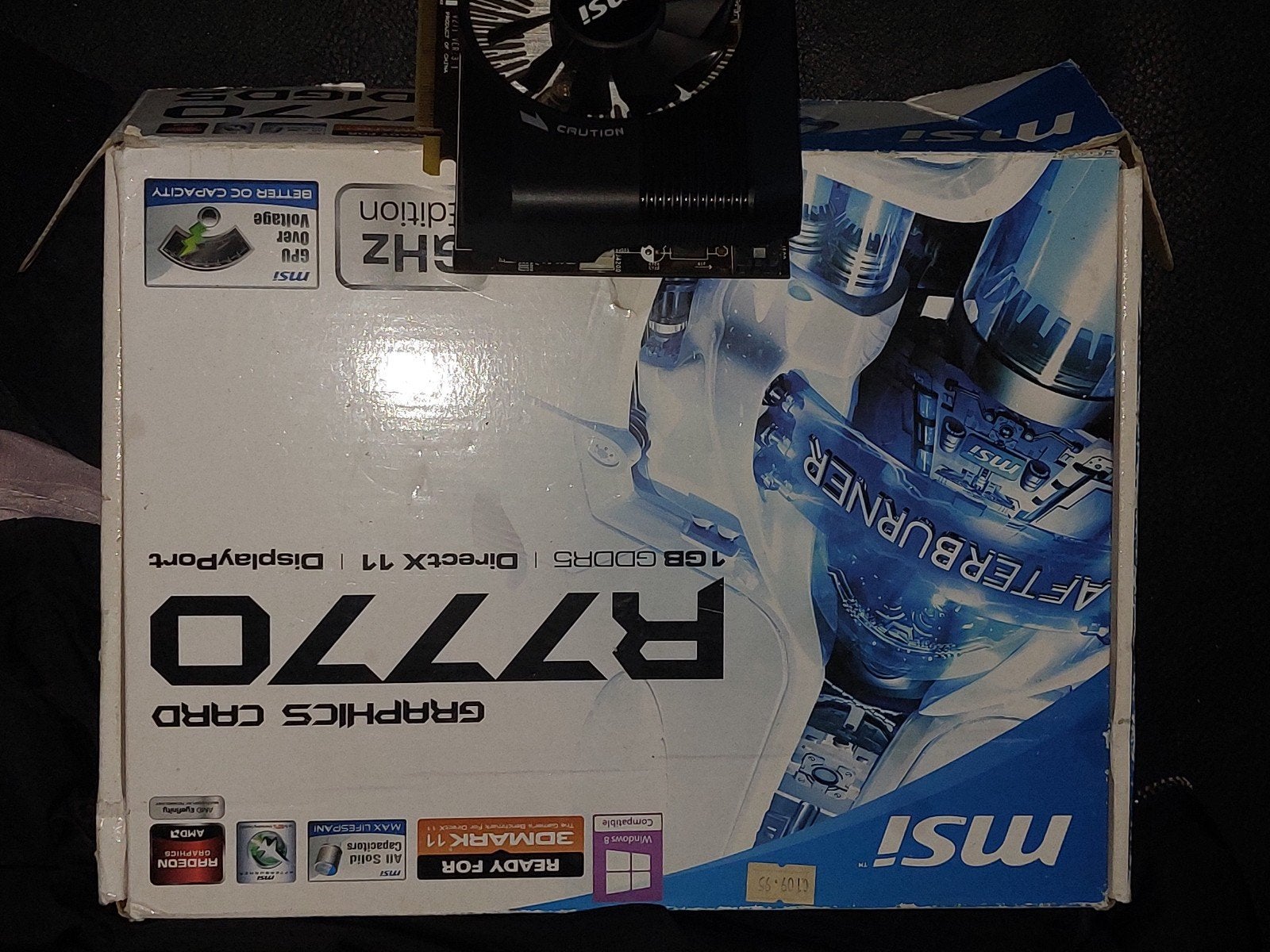MSI R7770 Grafische Kaart - 1GB GDDR5, DirectX 11, Computers en Software, PCI-Express 3, Gebruikt, AMD, HDMI