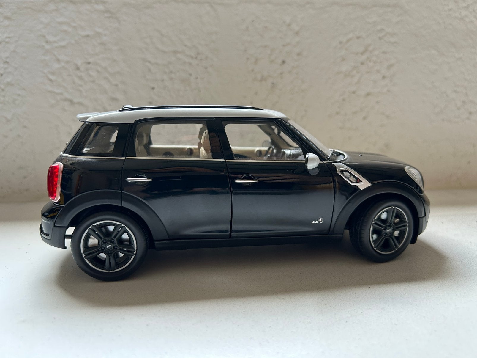 Mini Cooper S, zwart met panoramadak, Ophalen of Verzenden, Gebruikt, Auto, Norev