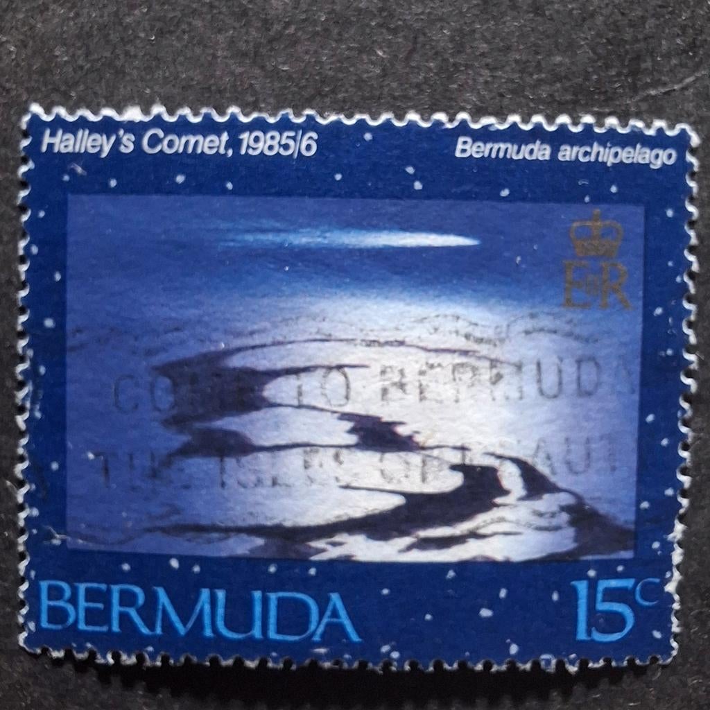 Bermuda 7 halley, Postzegels en Munten, Ophalen of Verzenden, Dier of Natuur