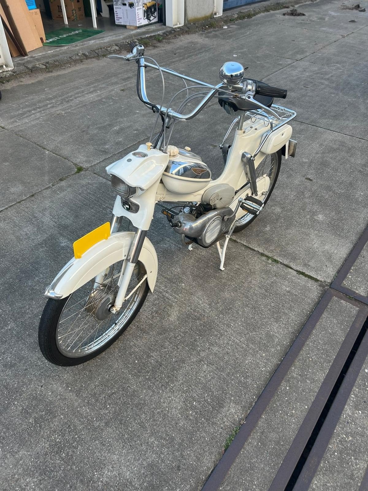 Puch VS50L Kikkerbek uit 1969 - Gerestaureerd, Fietsen en Brommers, Brommers | Oldtimers, Ophalen, Puch, Maximaal 45 km/u, 49 cc