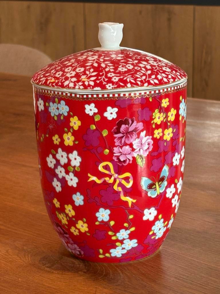 Pip Studio voorraad pot, rood, 20 cm, Huis en Inrichting, Ophalen, Gebruikt
