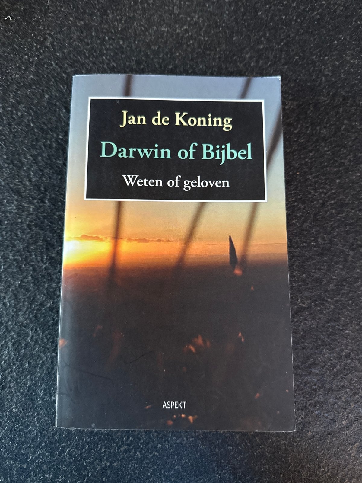 Jan de Koning - Darwin of Bijbel. Weten of geloven, Boeken, Christendom | Katholiek, Ophalen of Verzenden, Zo goed als nieuw, Jan de Koning