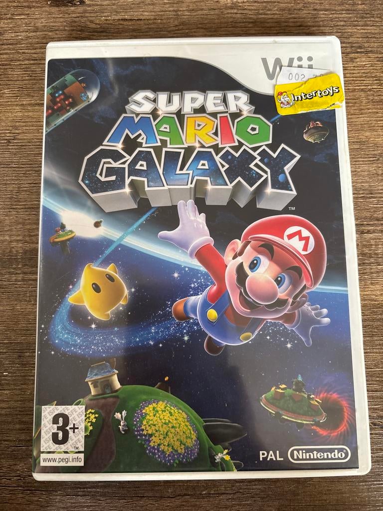 Super Mario Galaxy - Wii (PAL), Spelcomputers en Games, Games | Nintendo Wii, Gebruikt, Platform, 1 speler, Vanaf 3 jaar, Eén computer