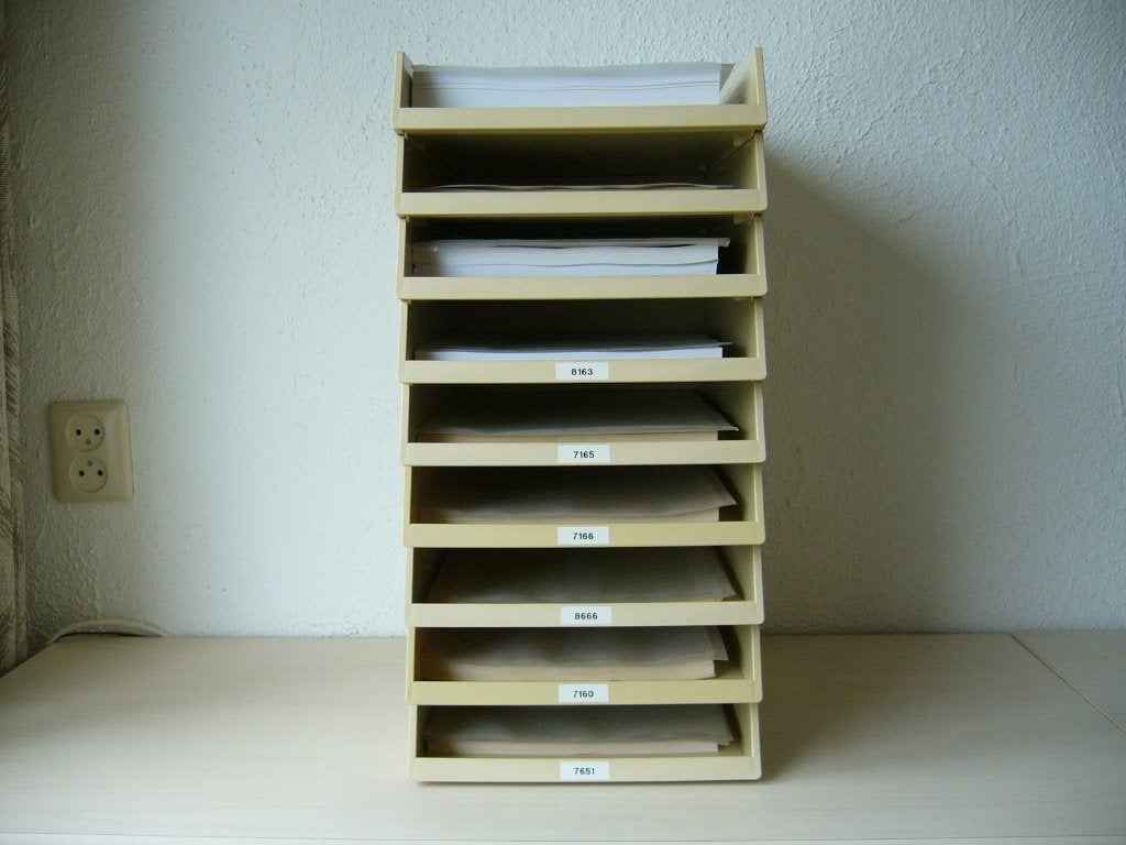 Multiform A4 brievenbak / postbak 9 stuks, Ophalen of Verzenden