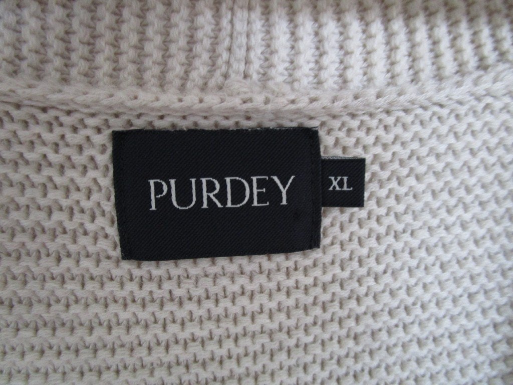 Nr.163: Leuk vest van Purdey maat L XL kleur ecru in zeer, Overige kleuren, Maat 46/48 (XL) of groter, Nieuw, Ophalen of Verzenden