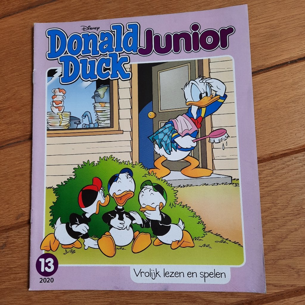 Donald Duck Junior - 13 uit 2020 - 1 stuks, Meerdere stripboeken, Ophalen of Verzenden, Gelezen, Donald Duck