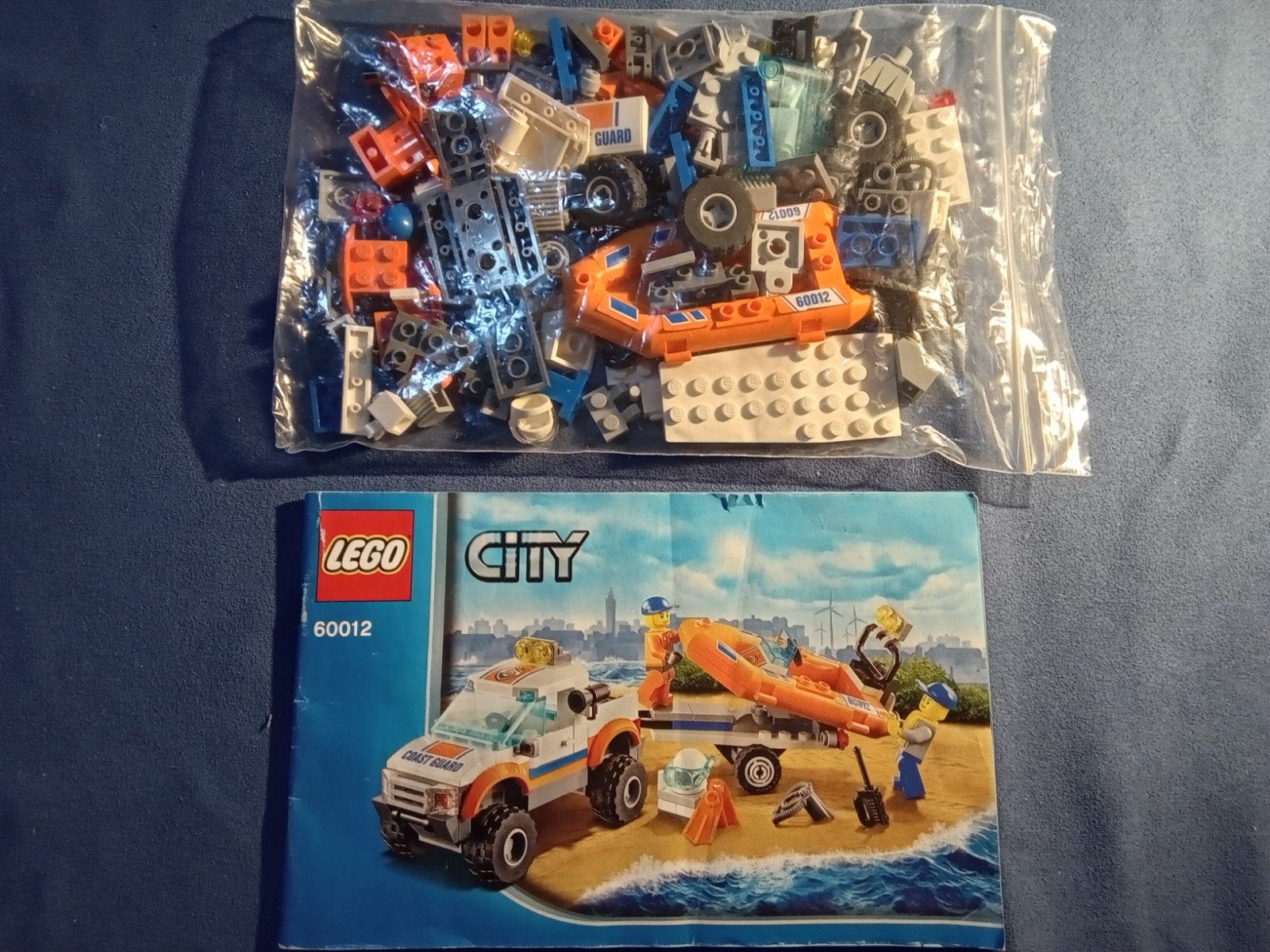 Lego City 60012 - 4x4 en duikersboot - 2x, Kinderen en Baby's, Speelgoed | Duplo en Lego, Compleet, City, Lego, Ophalen of Verzenden