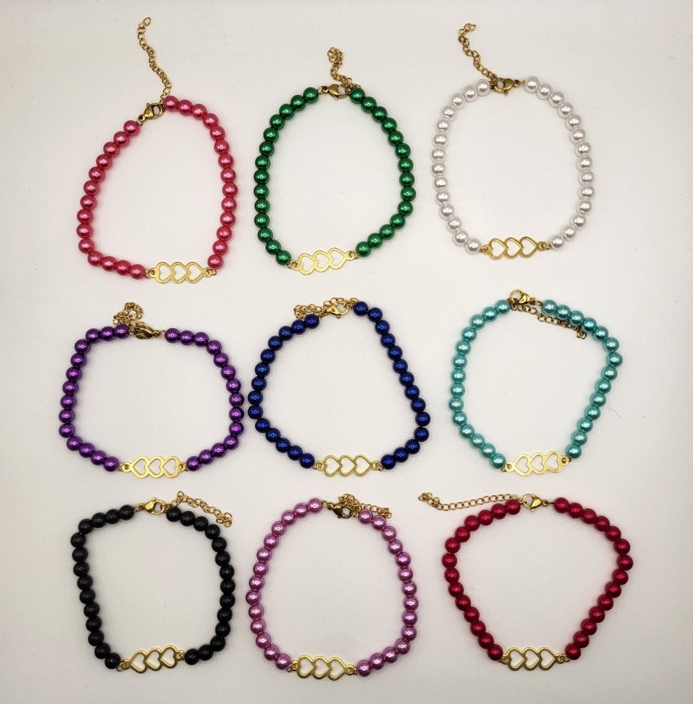 Gekleurde kralenarmband, Overige materialen, Nieuw, Ophalen of Verzenden, Info@lajefa-sieraden.nl