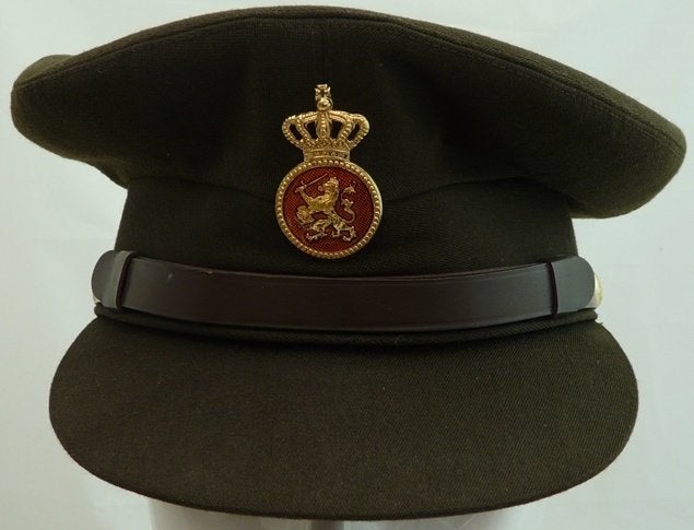Pet, Uniform, DT63, Manschappen, maat: 57, KL, 1960/70s.(2), Ophalen of Verzenden, Landmacht, Nederland, Kleding of Schoenen