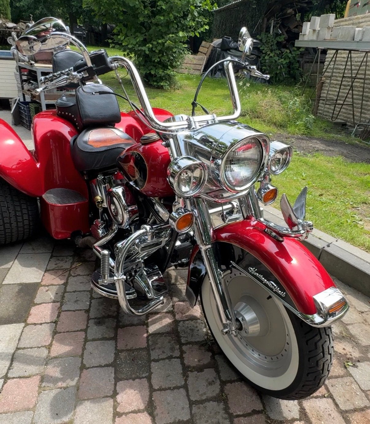 Harley Davidson trike + Harley Road king te koop, 2 cilinders, 1340 cc, Meer dan 35 kW