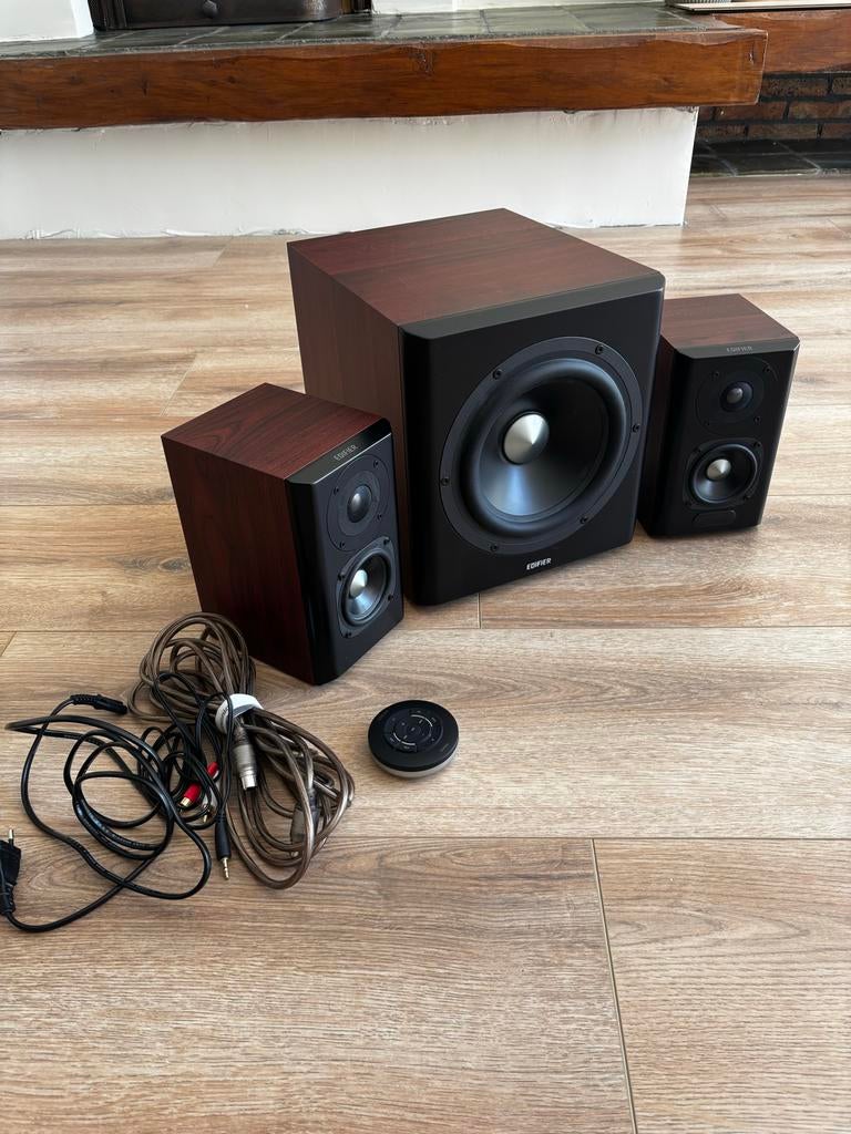 Edifier S350DB Speakerset met Subwoofer, Ophalen of Verzenden, Zo goed als nieuw