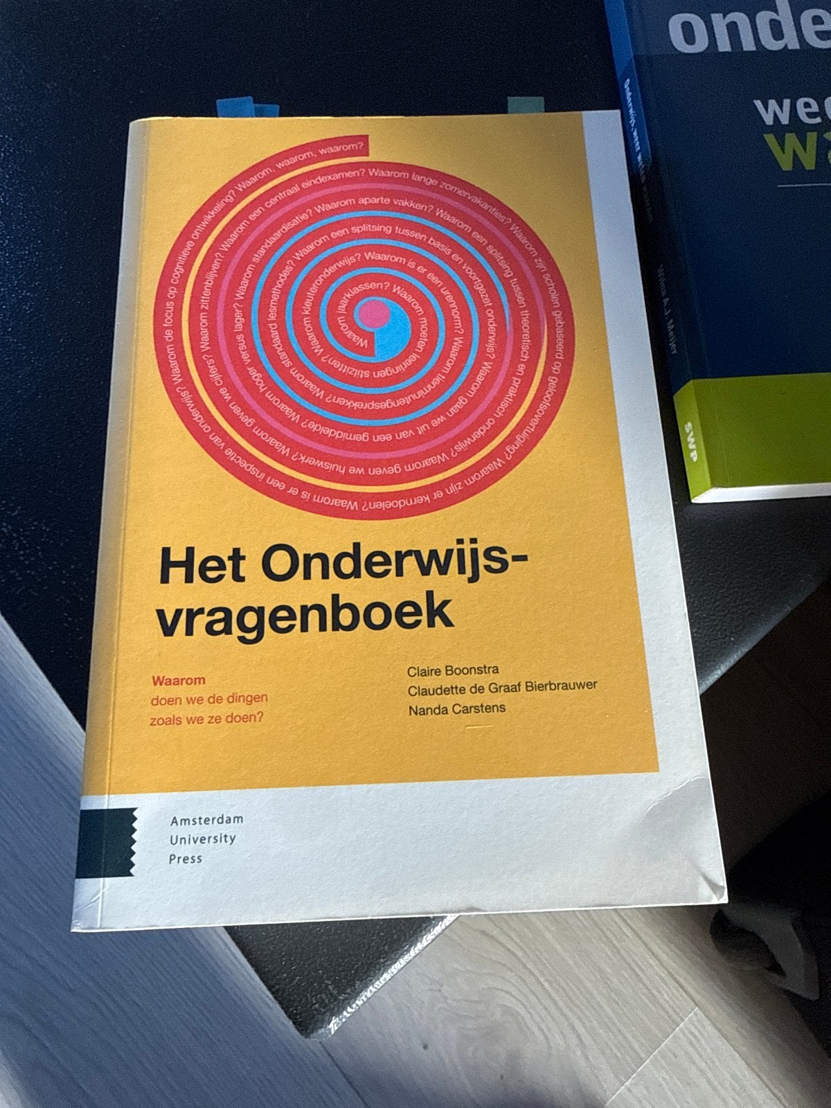 Het Onderwijsvragenboek - Claire Boonstra e.a., Ophalen of Verzenden, Gamma, Zo goed als nieuw, HBO