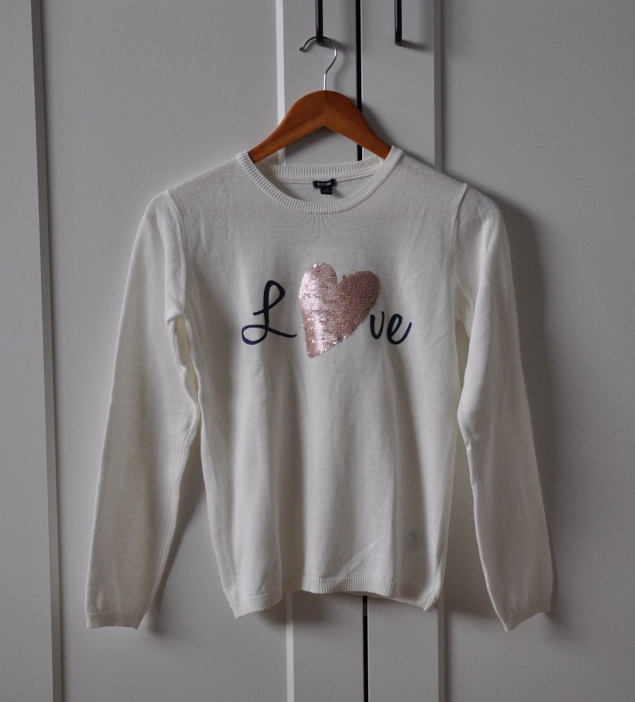 trui 146/152, sweater 146,152, kinderkleding 146,152, Kiabi, Meisje, Trui of Vest, Nieuw