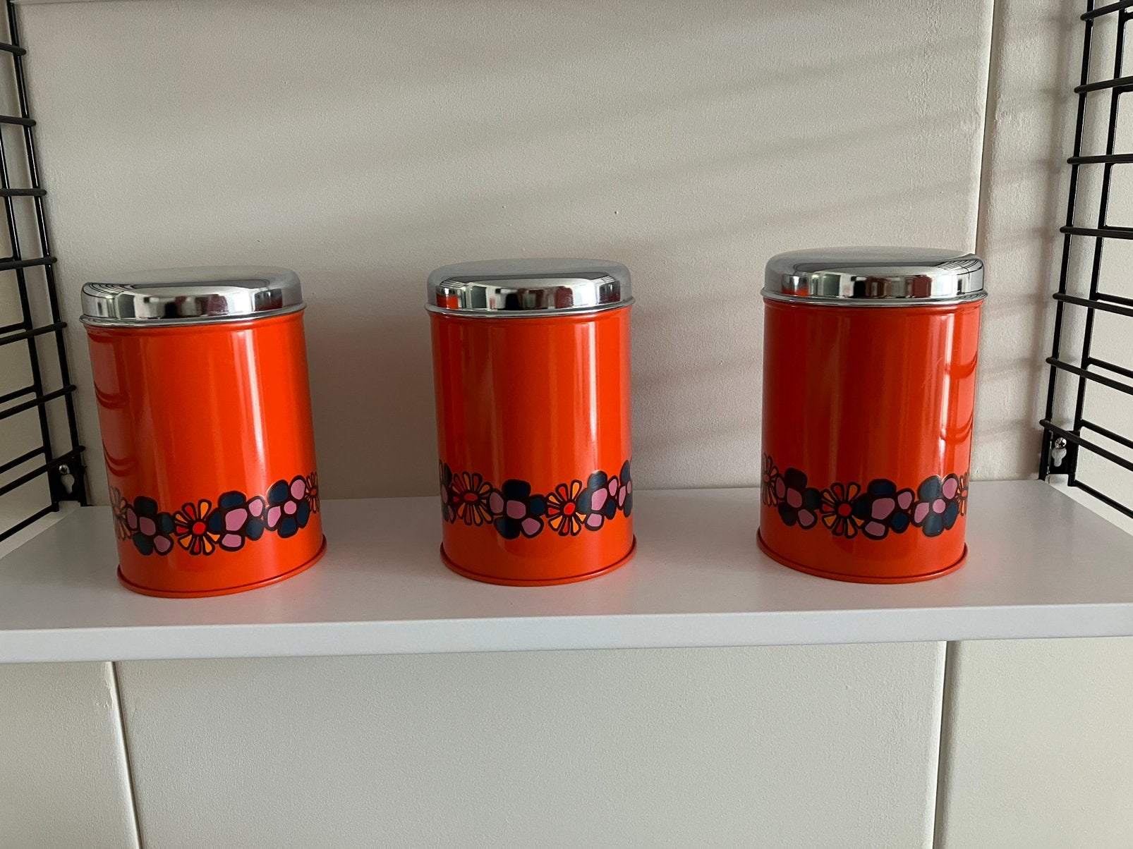 Brabantia met bloemen Diana, Huis en Inrichting, Ophalen of Verzenden, Zo goed als nieuw