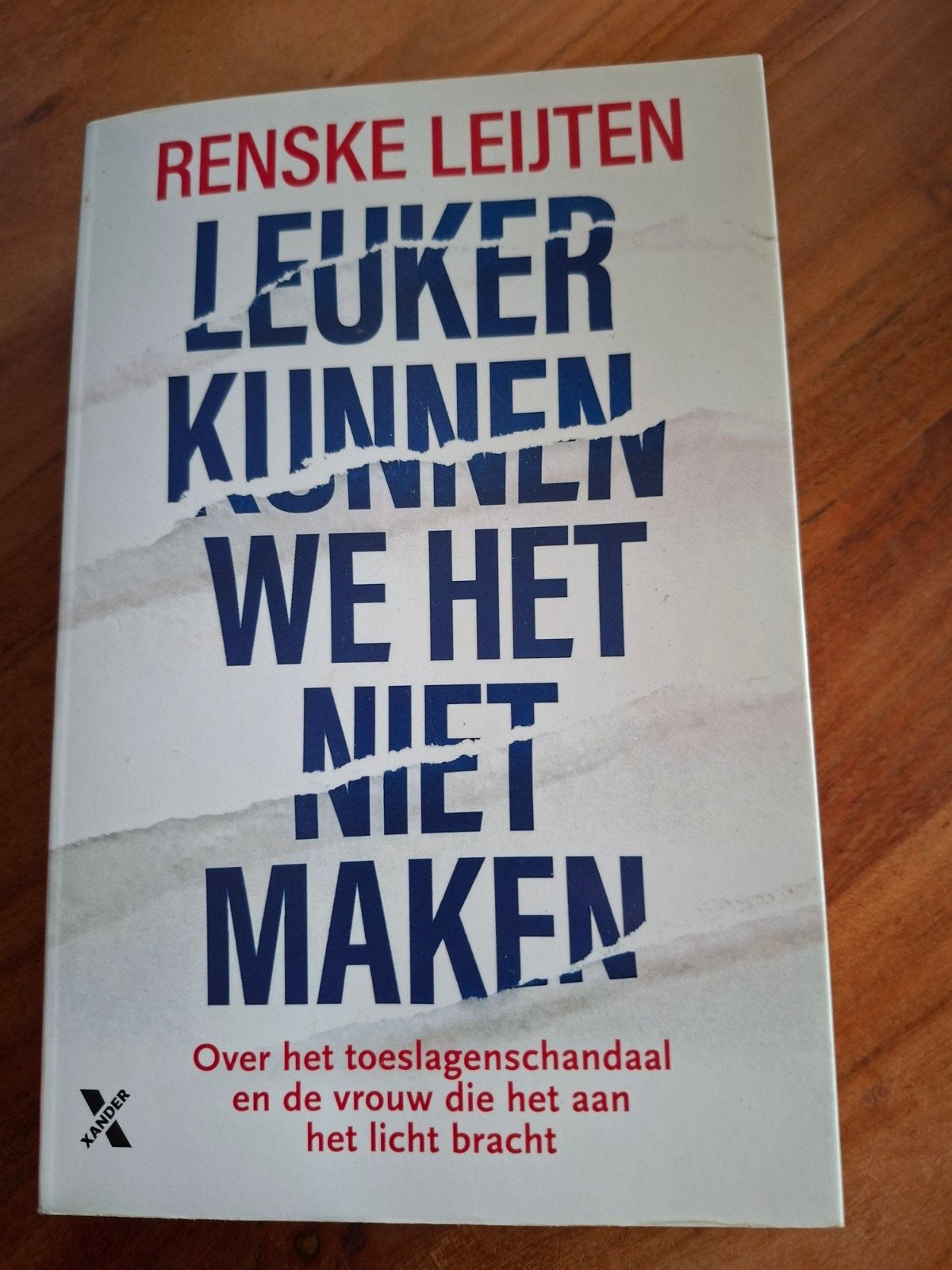 Renske Leijten - Leuker kunnen we het niet maken, Ophalen of Verzenden, Zo goed als nieuw, Renske Leijten